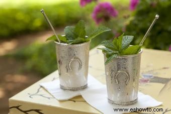 Receta clásica de julepe de menta y variaciones ganadoras