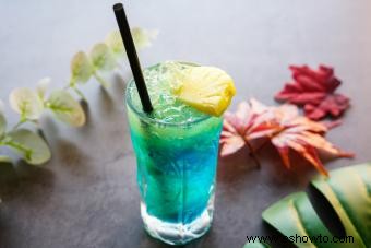 Receta de chupito de gelatina de vodka:una combinación colorida