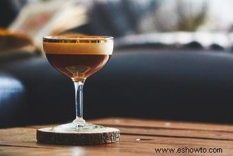 10 sabrosas recetas de martini con vodka Baileys