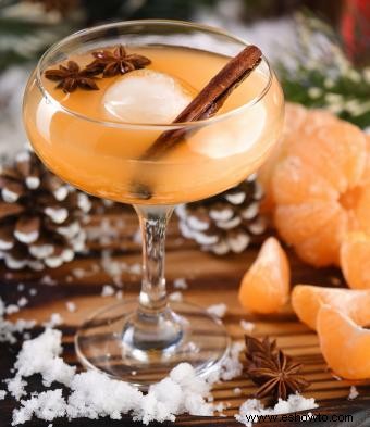 11 martinis navideños para difundir la alegría navideña