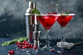 11 martinis navideños para difundir la alegría navideña