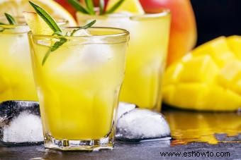 11 bebidas de vodka de mango que saben a vacaciones de verano