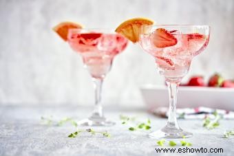 13 martinis de fresa:la combinación de cóctel más dulce