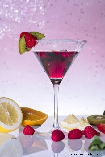 13 martinis de fresa:la combinación de cóctel más dulce
