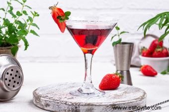 16 recetas de martini afrutado para animar la fiesta