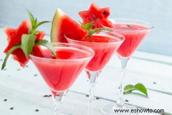 25 emocionantes sabores de martini y sus recetas