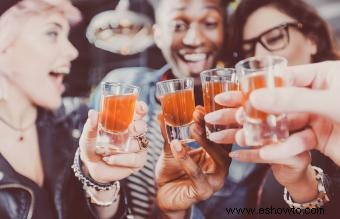 25 Party Shots para comenzar la diversión (y mantenerla)