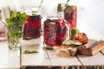 5 recetas refrescantes de vodka con té dulce