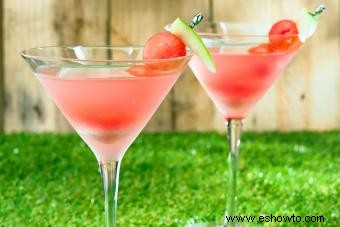 9 recetas de martini de sandía para saborear el verano durante todo el año