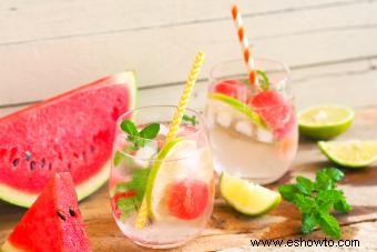 9 recetas de martini de sandía para saborear el verano durante todo el año