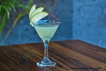 Martini de manzana:receta clásica + algunas variaciones divertidas