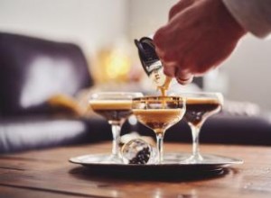 Receta de martini de chocolate Baileys:añadir un toque dulce