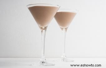 Recetas de martini de manzana y caramelo:dulce y sencillo