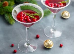 Receta Fácil de Martini Navideño: Cóctel Festivo y Delicioso para Navidad
