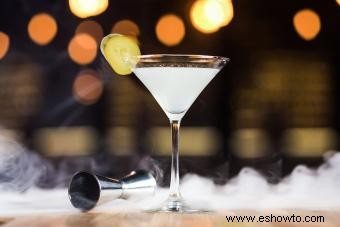 Receta de Martini con encurtidos y eneldo para los entusiastas de los encurtidos