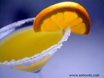 Bebidas con Zumo de Naranja, Vodka y Granadina