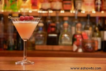 Martini francés con Chambord y champán:recetas sencillas