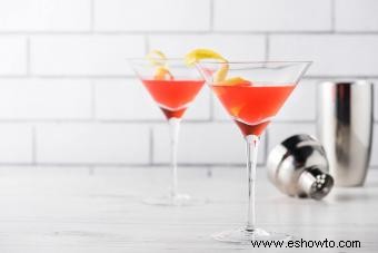 Martini francés con Chambord y champán:recetas sencillas