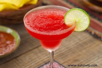 Daiquiri de fresa congelado:Recetas para refrescarse