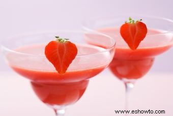 Daiquiri de fresa congelado:Recetas para refrescarse