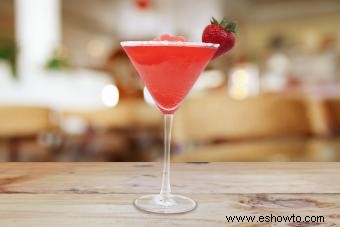 Daiquiri de fresa congelado:Recetas para refrescarse