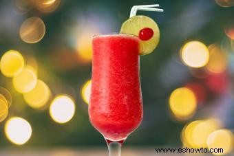 Daiquiri de fresa congelado:Recetas para refrescarse