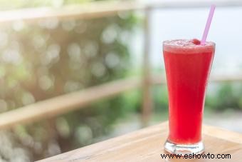 Daiquiri de fresa congelado:Recetas para refrescarse