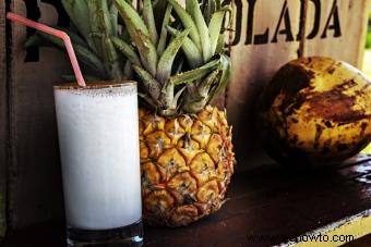 Recetas hawaianas de bebidas sin alcohol