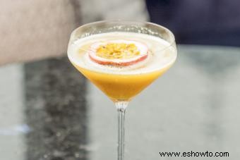 Cómo preparar el martini estrella porno perfecto