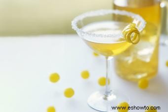 Recetas de Lemon Drop Martini para bebidas simples y sofisticadas