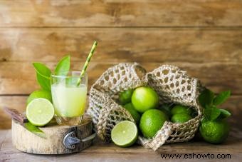 Refresco de lima y tequila:Recetas para refrescarse