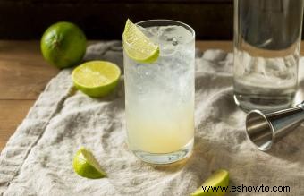 Recetas de Rickey con lima inspiradas en una fuente de soda favorita