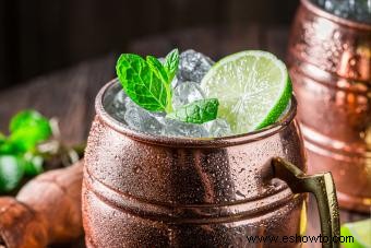 Hacer mulas de Moscú con whisky:recetas que te encantarán