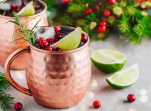 Receta Perfecta de Mula de Moscú de Arándanos: Fácil y Refrescante