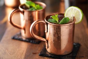 Moscow Mule con Ron para un Toque Tropical