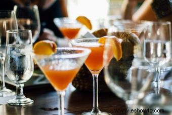 Recetas de martini de naranja para una explosión de frescura