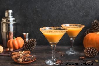 Recetas de martini de calabaza para darle sabor a tu bebida