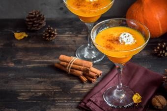 Recetas de martini de calabaza para darle sabor a tu bebida