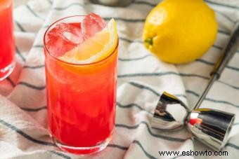 Recetas sencillas de cóctel Campari con un toque agridulce