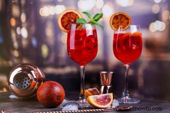 Recetas sencillas de cóctel Campari con un toque agridulce