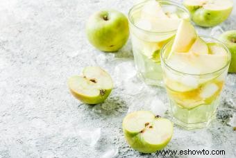 Mezcla de martini de manzana agria:9 ideas para bebidas