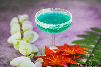 Mezcla de martini de manzana agria:9 ideas para bebidas