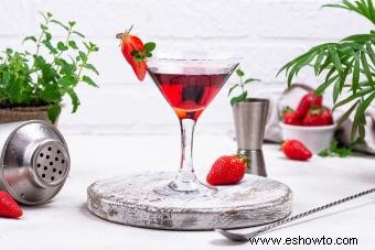Daiquiri de fresa hecho con vodka:Recetas fáciles para un momento de brisa