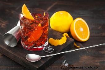 La receta del cóctel Fizzy Negroni Sbagliato