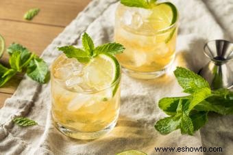 Vodka y Ginger Ale dietético:7 cócteles bajos en calorías