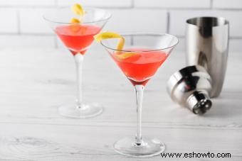 Preparación de martinis con vodka de grosella:recetas deliciosas