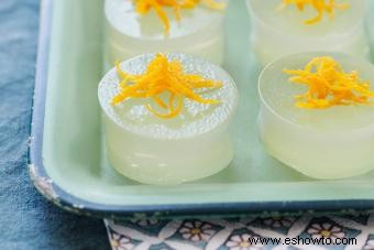 Tragos de gelatina de Navidad que complacen a la multitud de colores