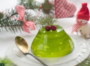 Tragos de gelatina de Navidad que complacen a la multitud de colores