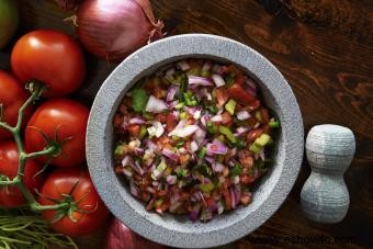 Recetas de salsa sin cocinar