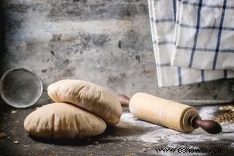 Receta de pan de pita